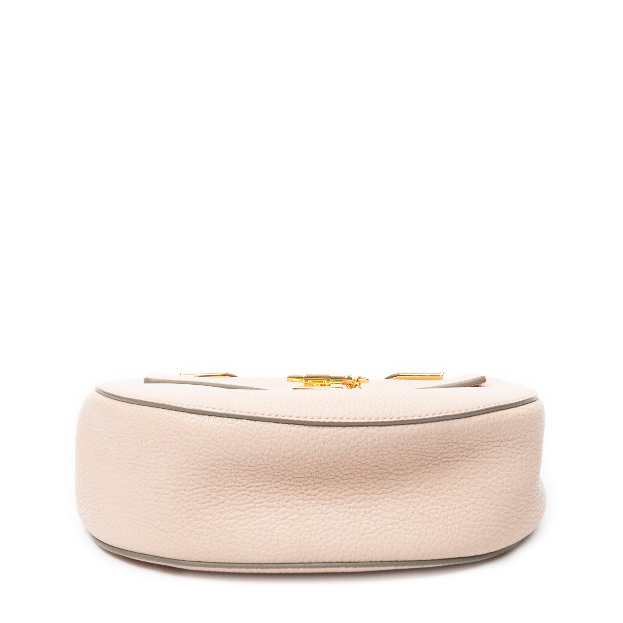 Shoulder Bag Mini Drew Pink Goatskin Leather