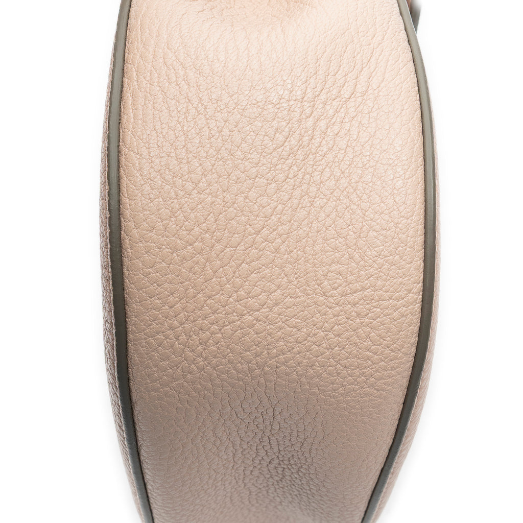 Shoulder Bag Mini Drew Pink Goatskin Leather