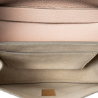 Shoulder Bag Mini Drew Pink Goatskin Leather