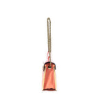 Shoulder Bag Small Sally Red Grained Calfskin Leather