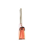 Shoulder Bag Small Sally Red Grained Calfskin Leather