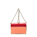 Shoulder Bag Small Sally Red Grained Calfskin Leather