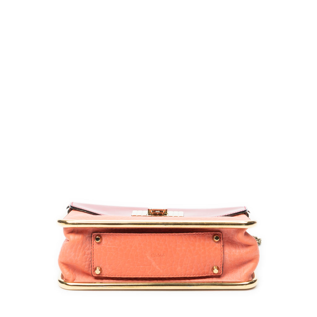 Shoulder Bag Small Sally Red Grained Calfskin Leather