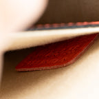 Shoulder Bag Small Sally Red Grained Calfskin Leather