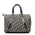 Handbag Vintage Boston Beige Diorissimo Canvas