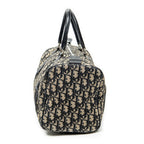 Handbag Vintage Boston Beige Diorissimo Canvas