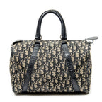 Handbag Vintage Boston Beige Diorissimo Canvas