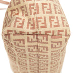 Shoulder Bag Small Roll Tote Beige Zucchino Canvas