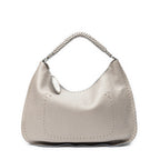Shoulder Bag Large Selleria Hobo Silver Selleria Leather