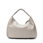 Shoulder Bag Large Selleria Hobo Silver Selleria Leather