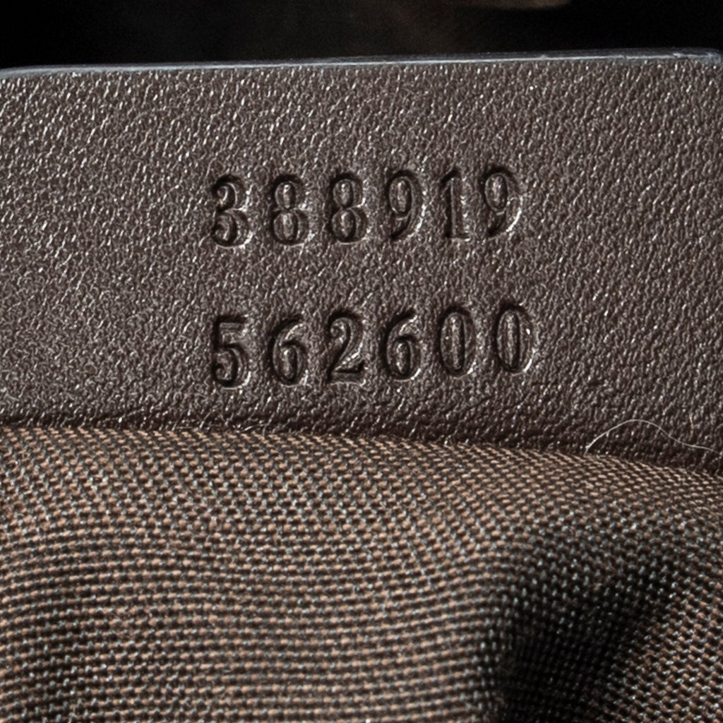 Sac à bandoulière GG Shoulder Tote en toile monogrammée beige