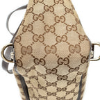 Shoulder Bag Large Abbey D-Ring Tote Beige Monogrammed Canvas