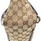 Shoulder Bag Large Abbey D-Ring Tote Beige Monogrammed Canvas