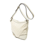 Shoulder Bag Lovely Heart Crossbody Ivory Guccissima Leather