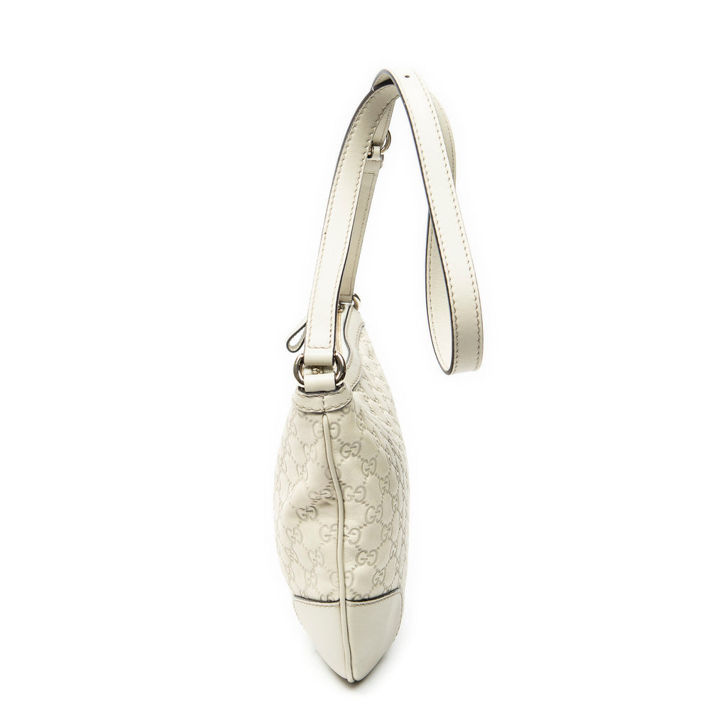 Shoulder Bag Lovely Heart Crossbody Ivory Guccissima Leather