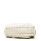 Bandolera Sukey Pequeña de Piel Guccissima Color Marfil