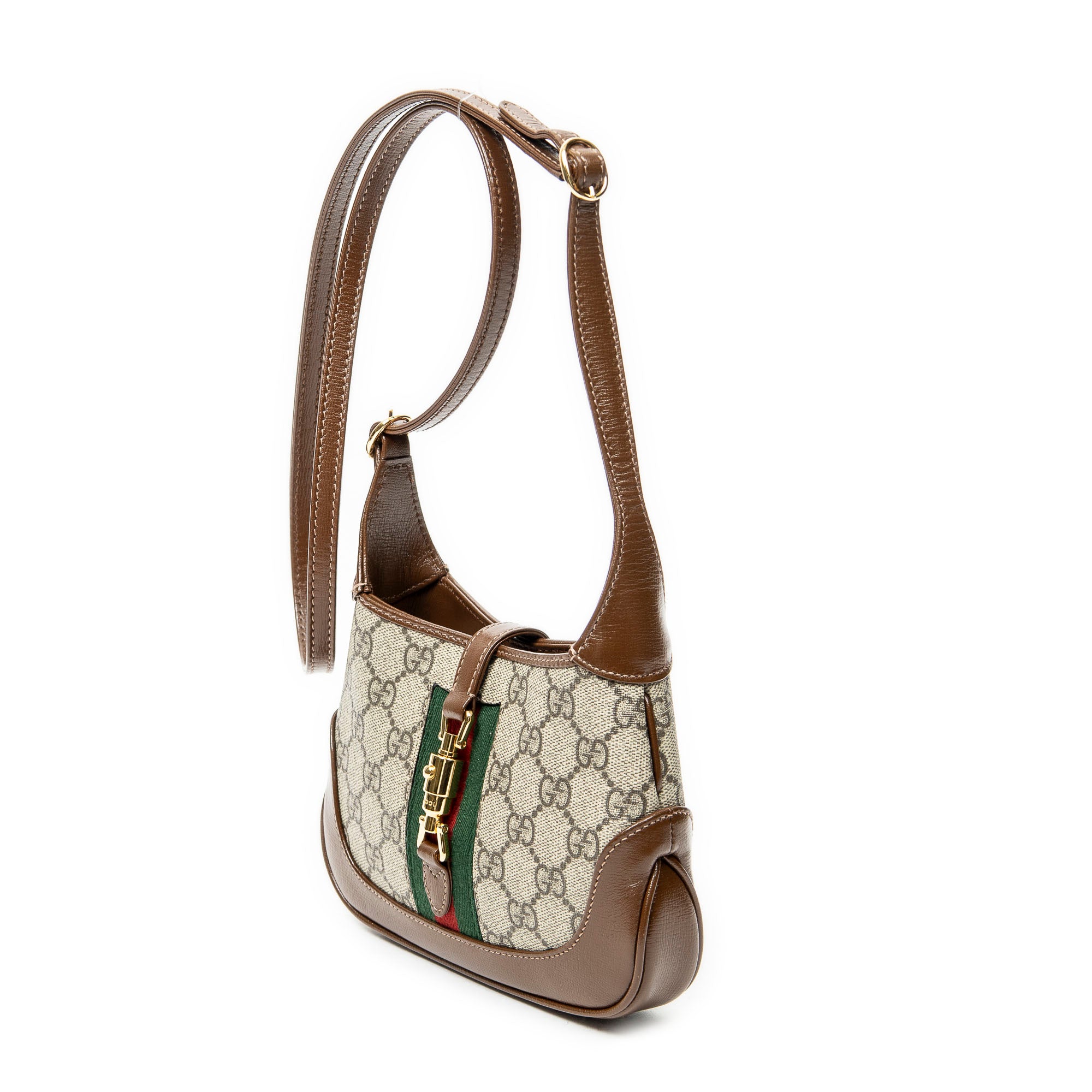 Shoulder Bag Mini Jackie 1961 Beige Supreme Coated Canvas