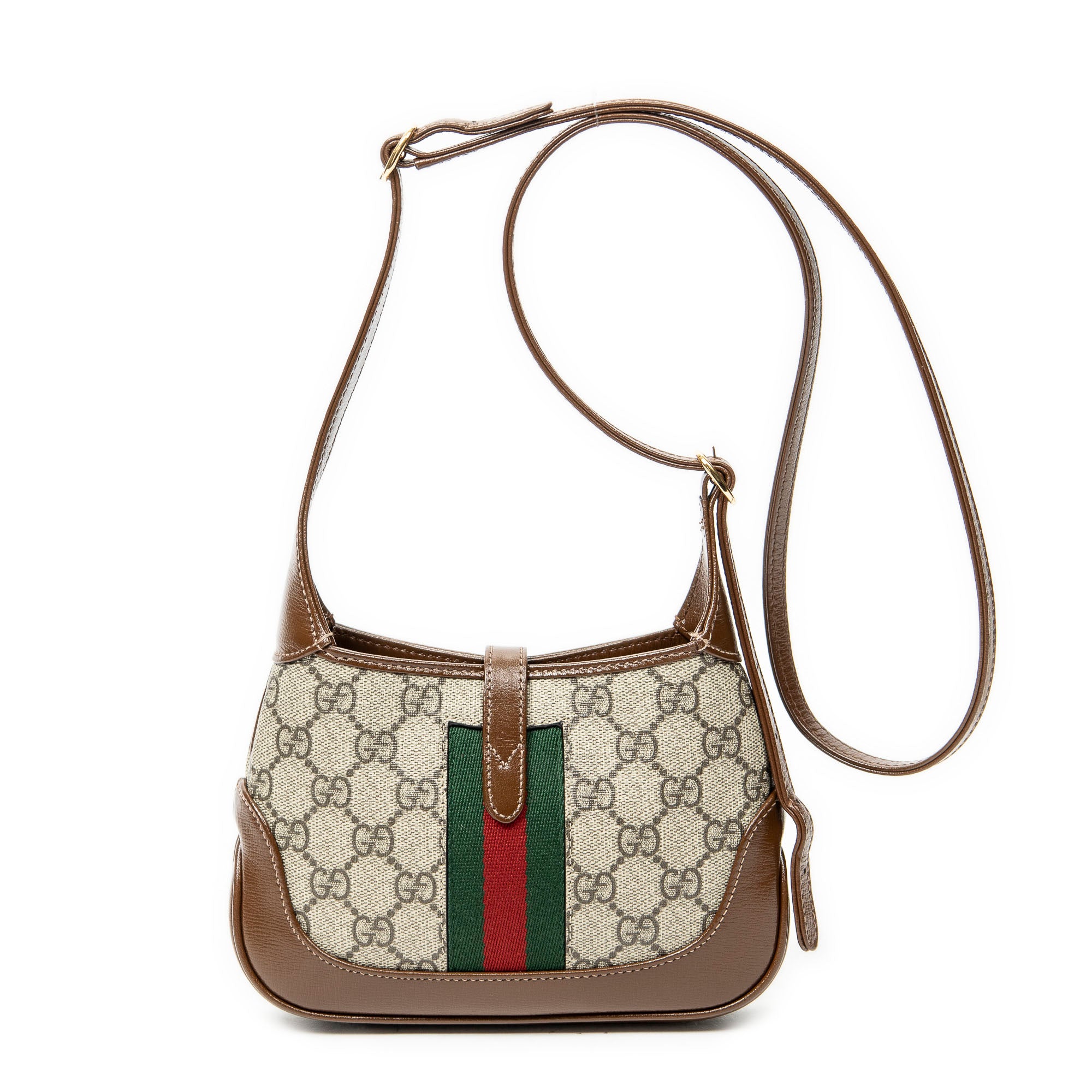 Shoulder Bag Mini Jackie 1961 Beige Supreme Coated Canvas