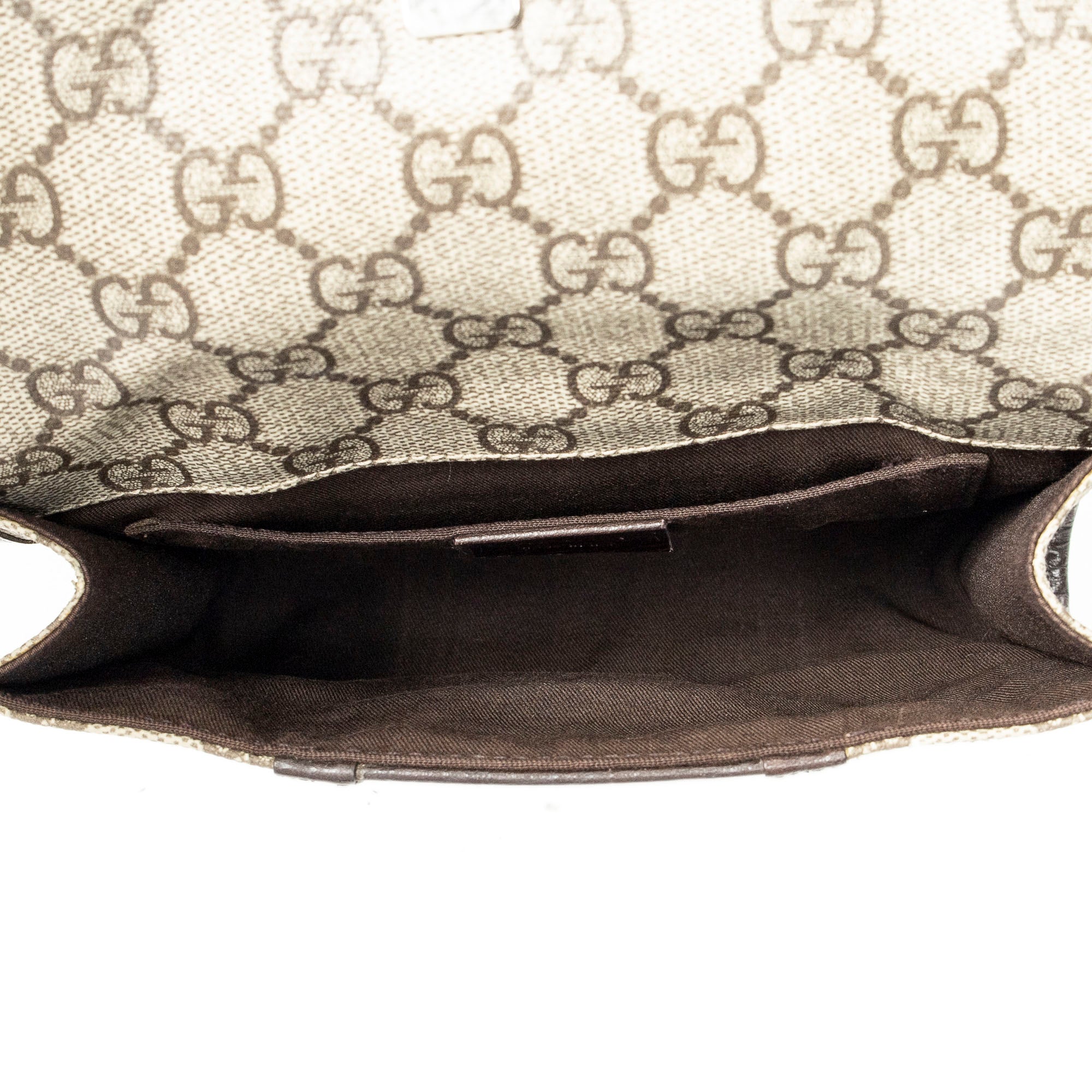 Waist Bag Ophidia Belt Bag Beige Supreme Coated Canvas