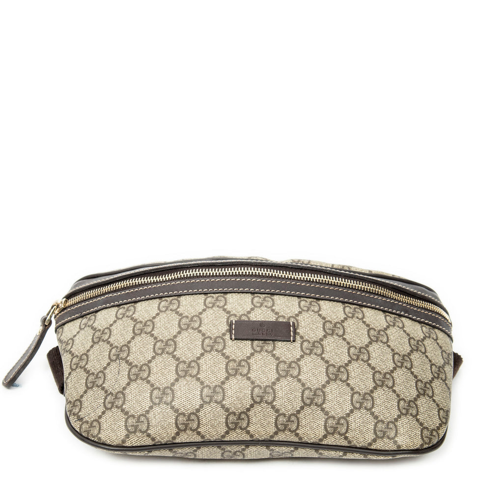 Waist Bag GG Belt Bag Beige Supreme Coated Canvas
