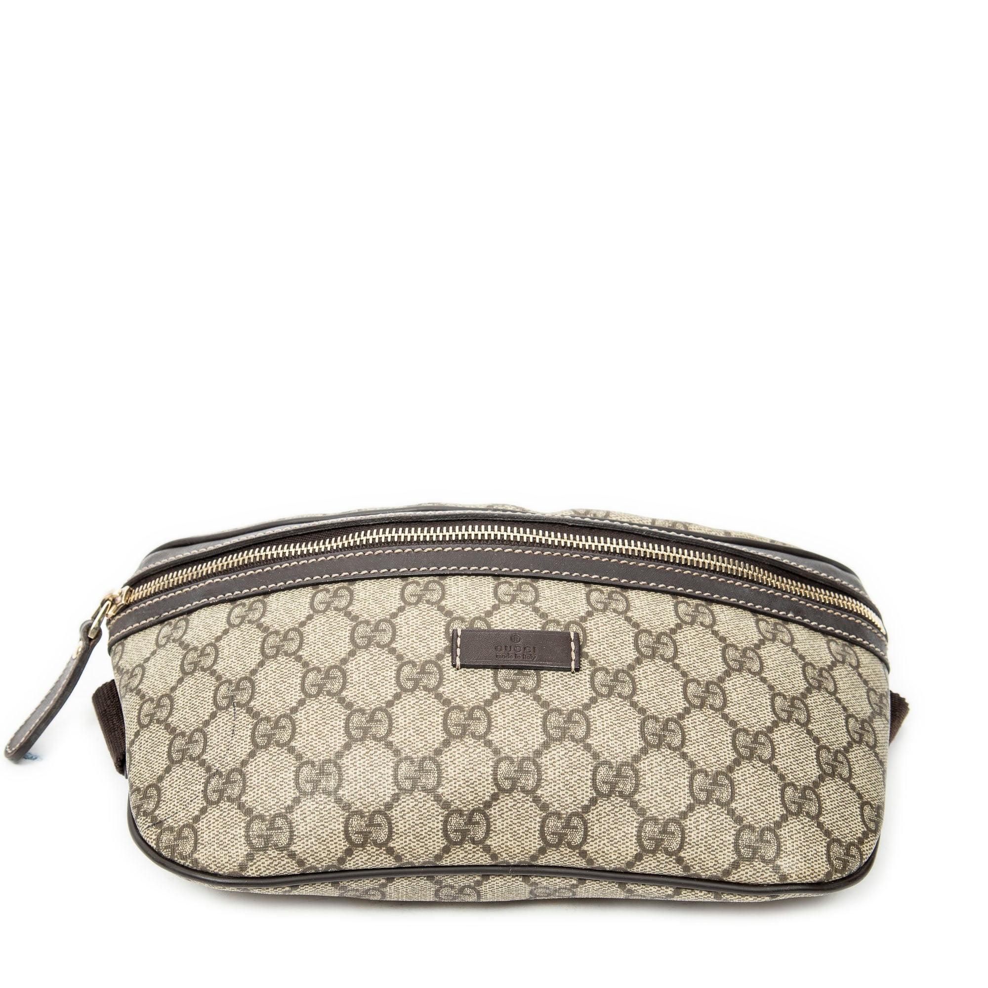 Waist Bag GG Belt Bag Beige Supreme Coated Canvas