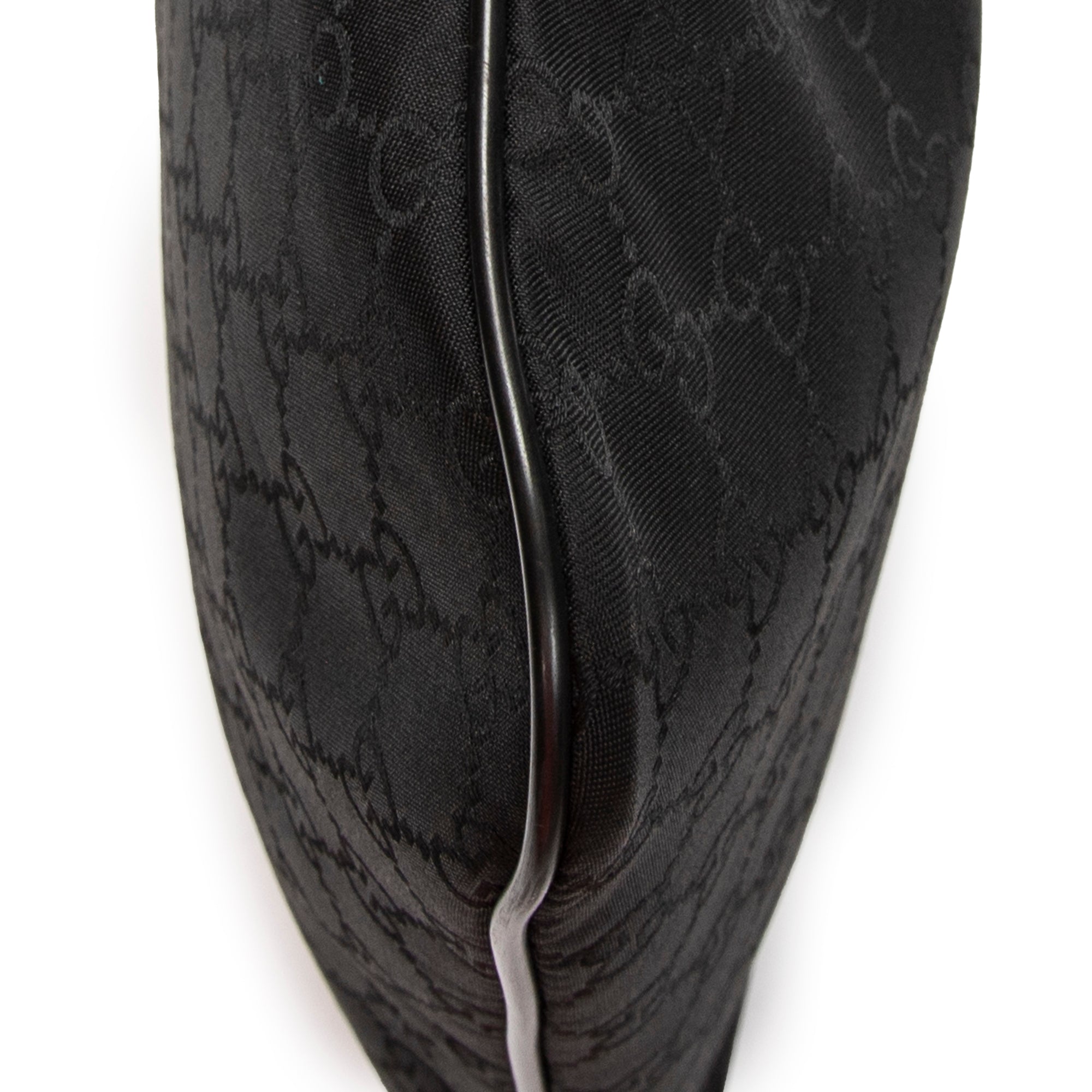 Bolso de Hombro Bandolera Monogram de Lona de Nailon Negra