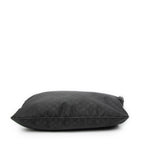 Shoulder Bag Large Flat Messenger Black Monogrammed Nylon Canvas
