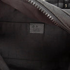 Waist Bag GG Fanny Pack Black Monogrammed Nylon Canvas