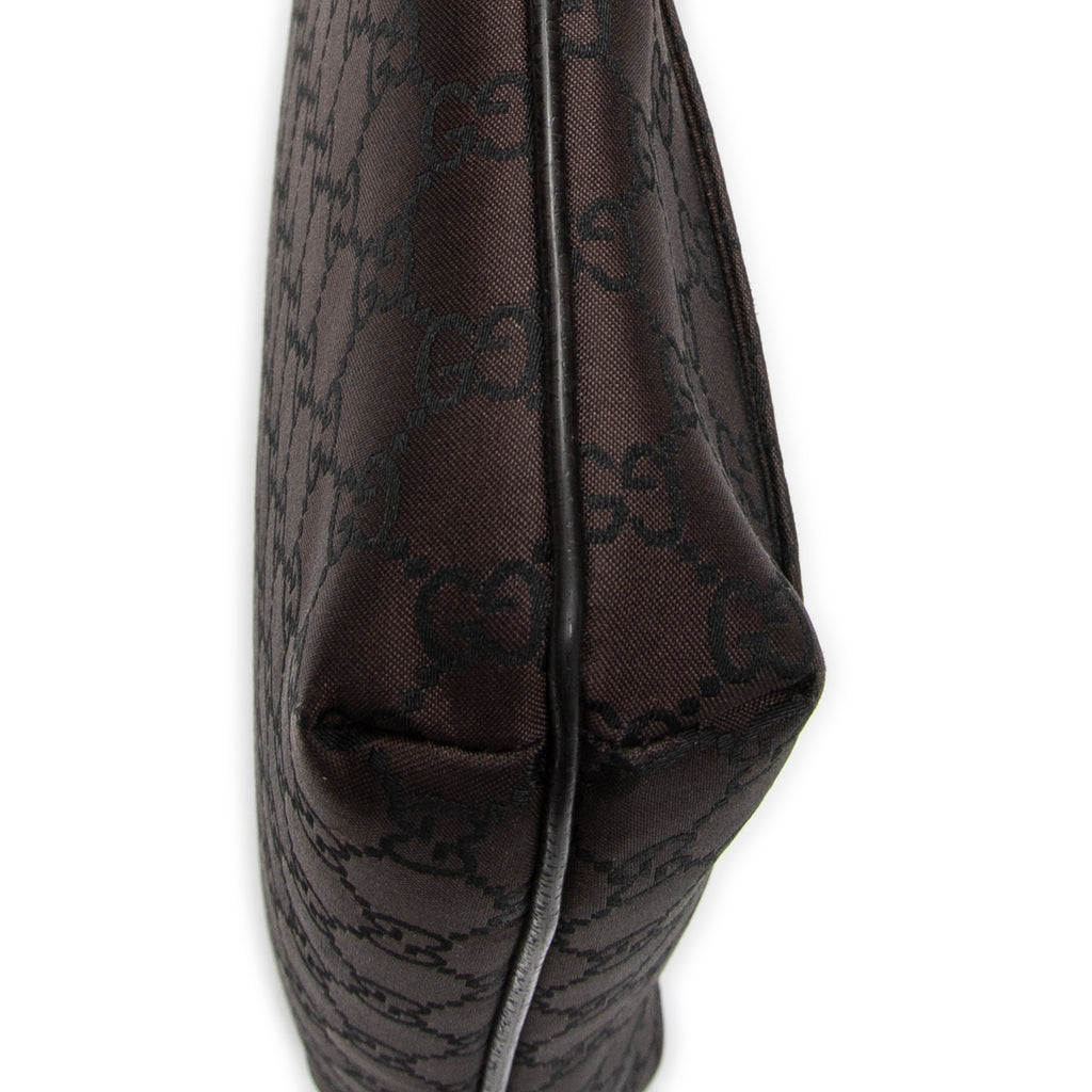 Shoulder Bag Front Pocket Jolicoeur Messenger Brown Monogrammed Nylon Canvas
