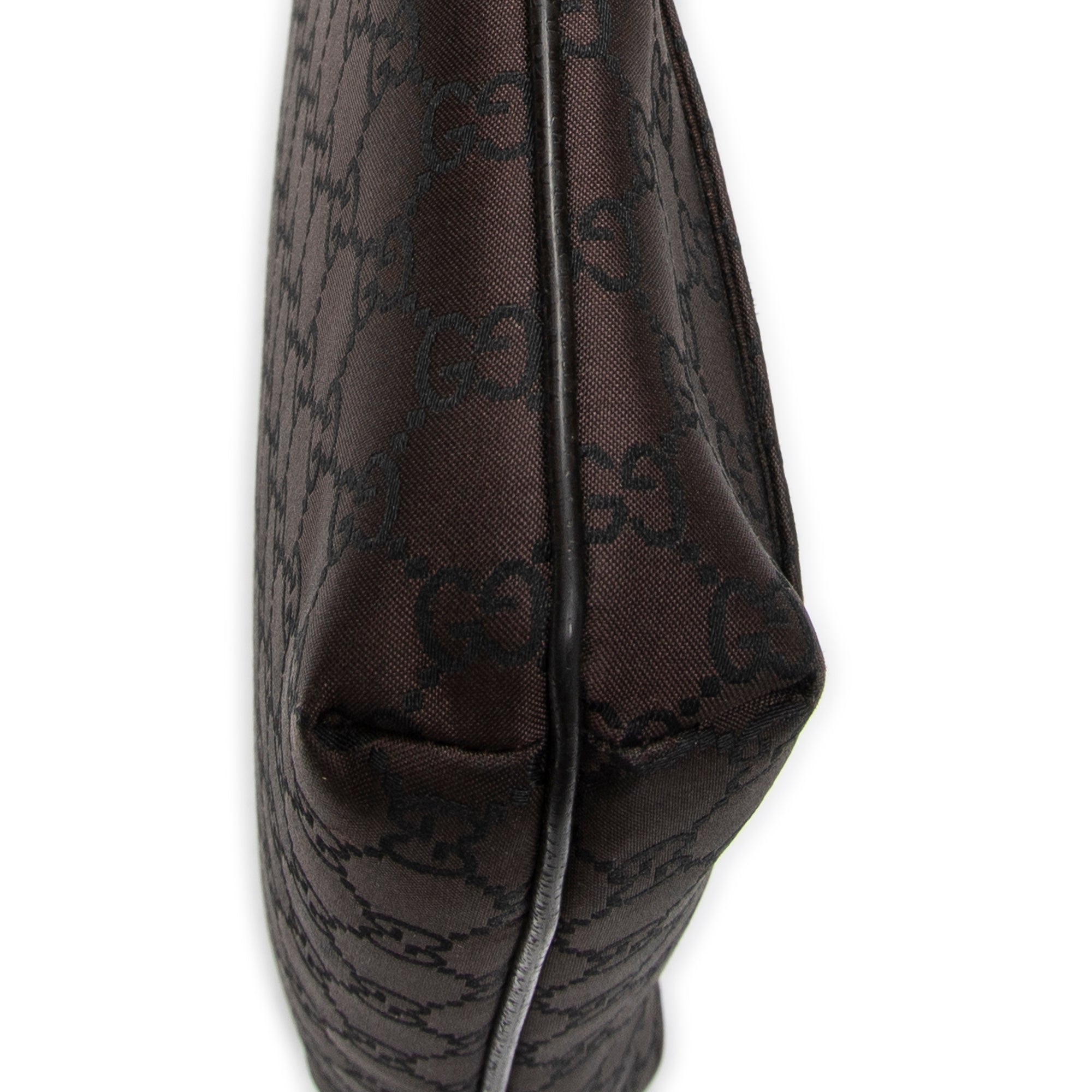 Shoulder Bag Front Pocket Jolicoeur Messenger Brown Monogrammed Nylon Canvas