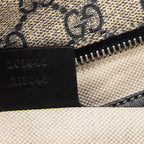 Bolso de hombro grande cuadrado con cremallera Messenger Gris Lona revestida Supreme