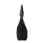 Shoulder Bag Web Techno Tote Black Canvas