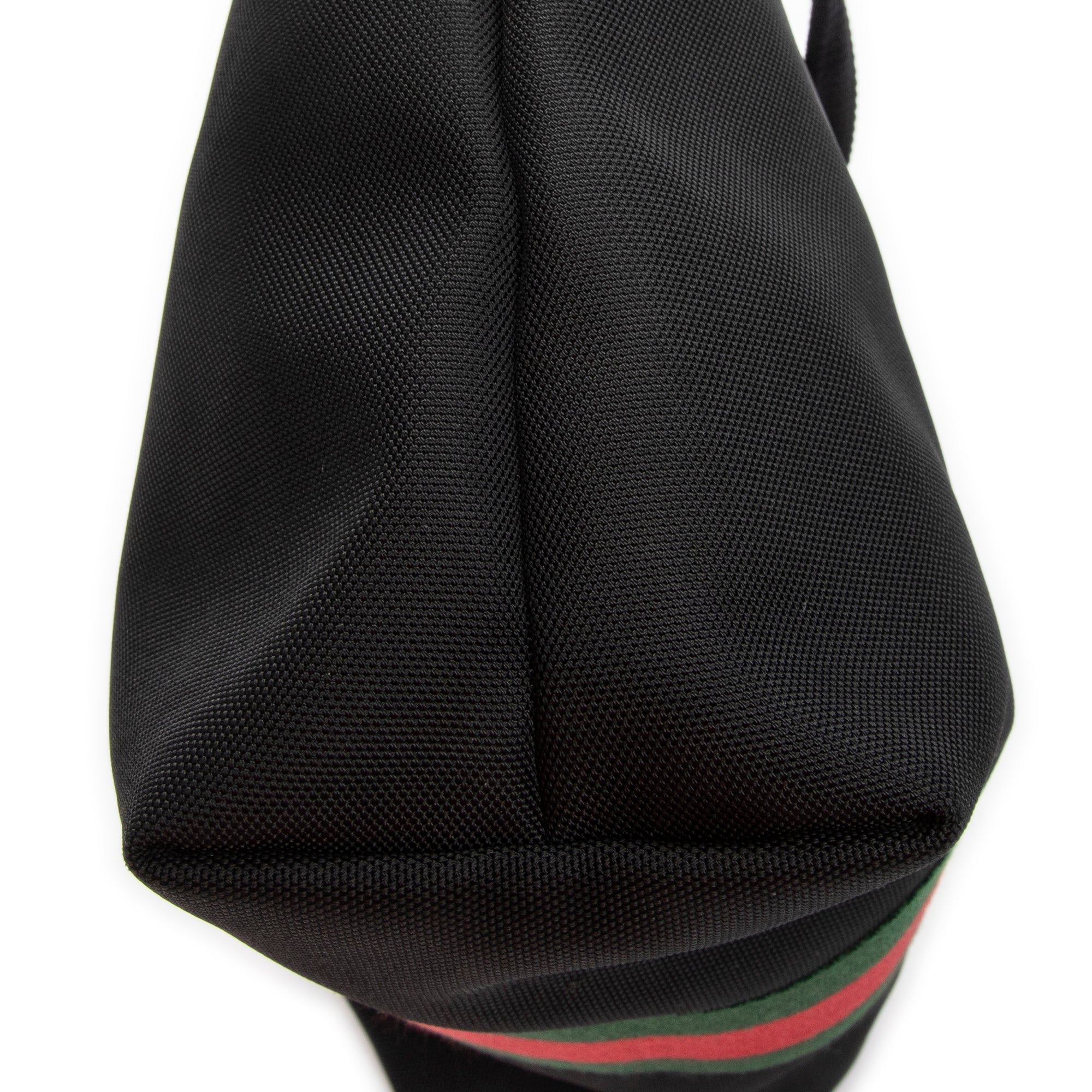 Shoulder Bag Web Techno Tote Black Canvas