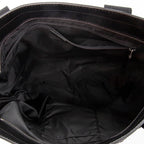 Shoulder Bag Web Techno Tote Black Canvas