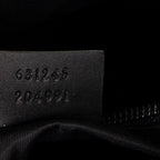 Shoulder Bag Web Techno Tote Black Canvas