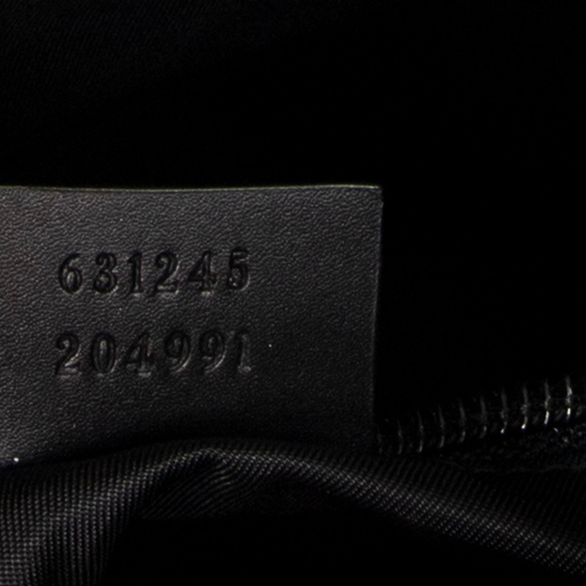 Shoulder Bag Web Techno Tote Black Canvas