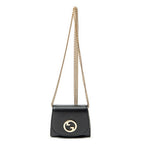 Shoulder Bag Medium Blondie Chain Wallet Black Smooth Calfskin Leather
