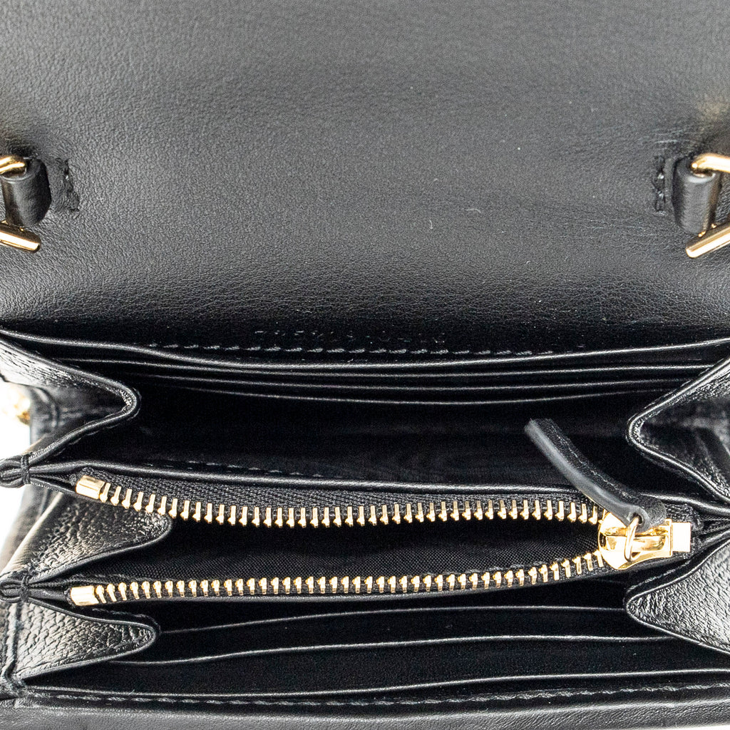 Shoulder Bag Medium Blondie Chain Wallet Black Smooth Calfskin Leather
