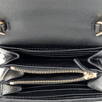 Shoulder Bag Medium Blondie Chain Wallet Black Smooth Calfskin Leather