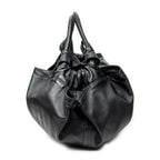 Shoulder Bag Aire Brisa Hobo Black Embossed Leather