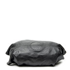 Shoulder Bag Aire Brisa Hobo Black Embossed Leather