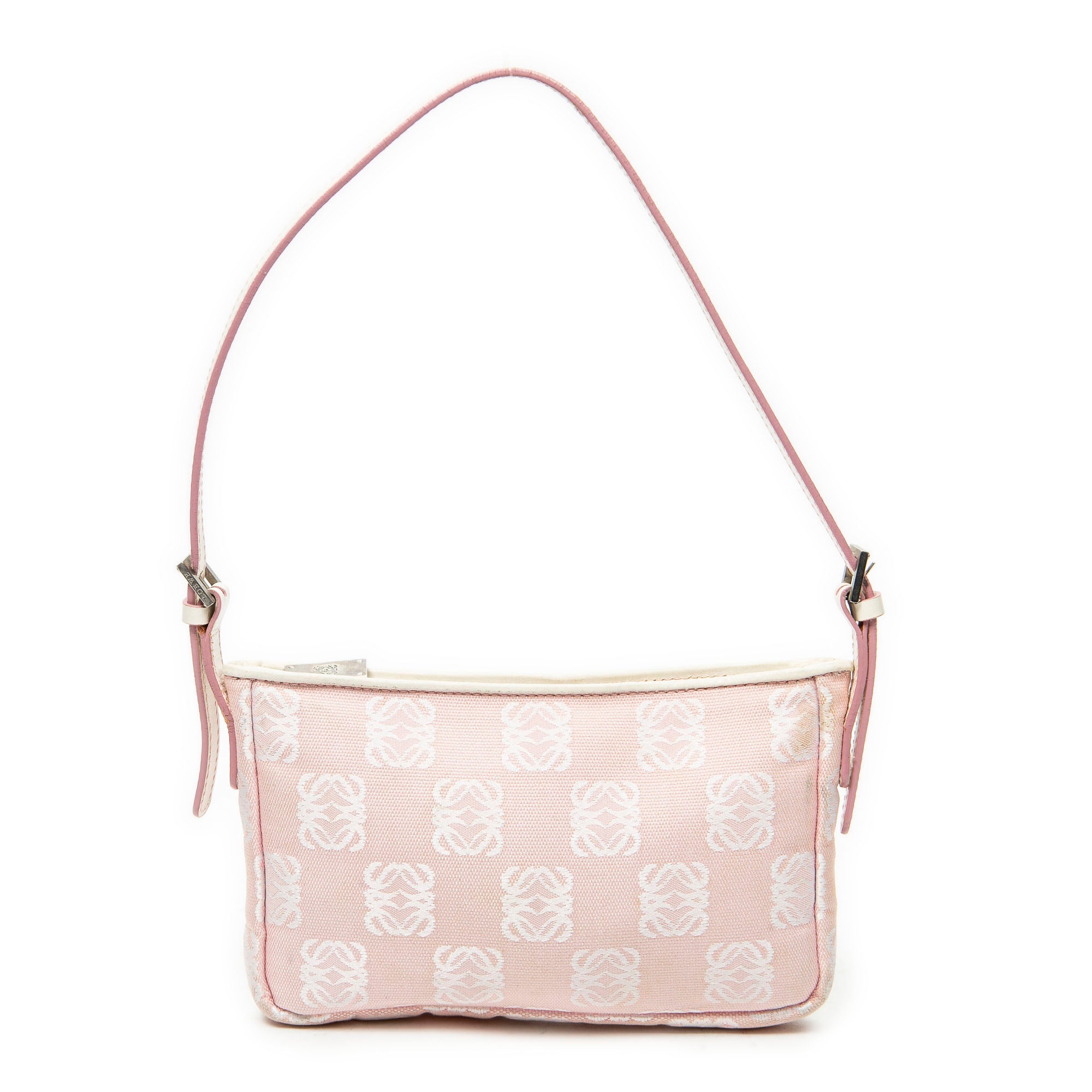 Shoulder Bag Accessory Pouch Light Pink Anagram Canvas