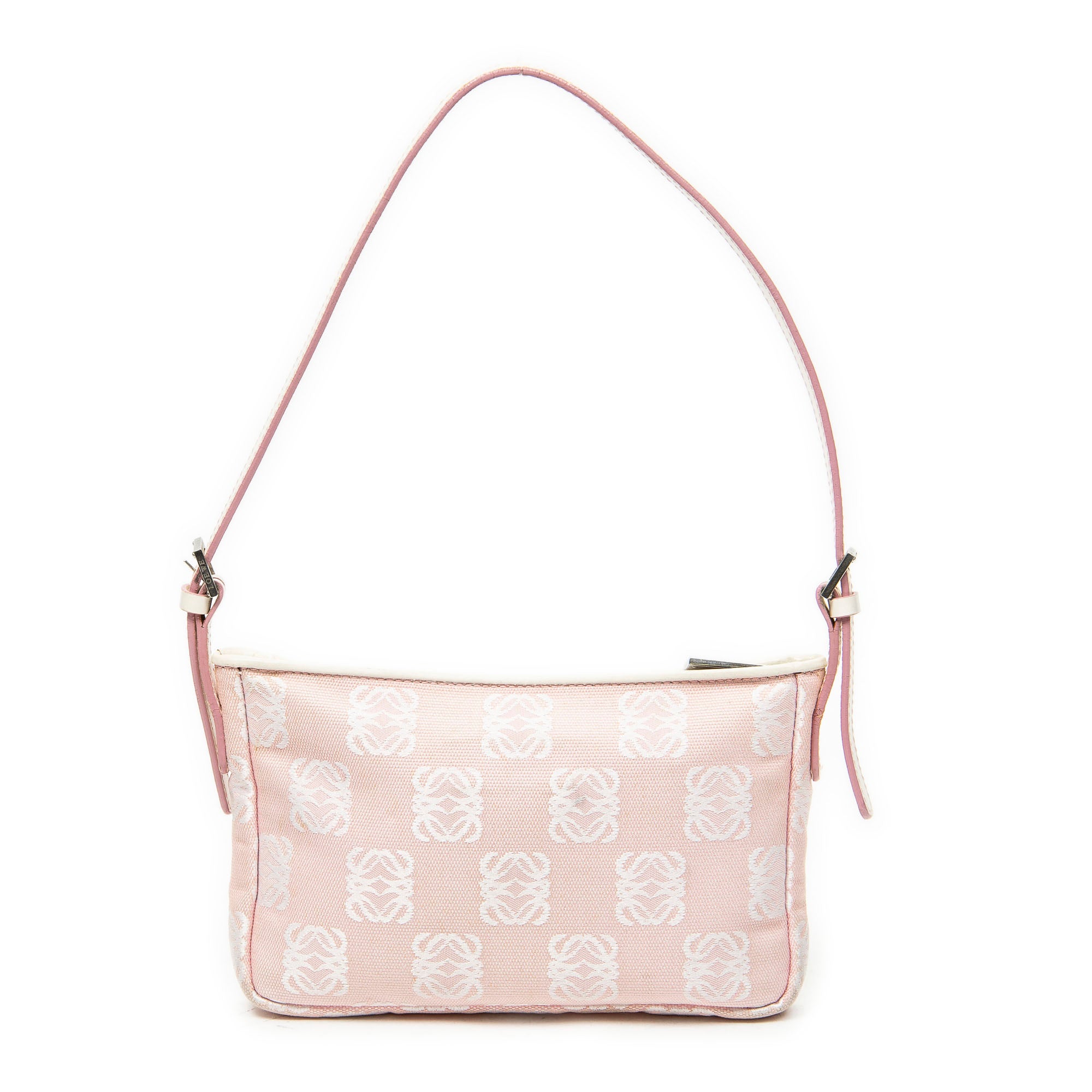 Shoulder Bag Accessory Pouch Light Pink Anagram Canvas