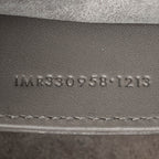 Shoulder Bag Baby Duffle Taupe Smooth Leather