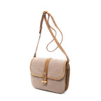 Shoulder Bag Le Monogramme Satchel Brown Monogram Suede Leather