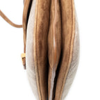 Shoulder Bag Le Monogramme Satchel Brown Monogram Suede Leather