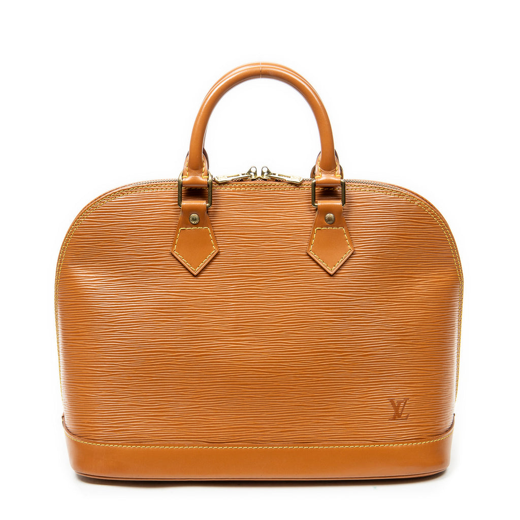 Handbag Alma PM Gold Epi