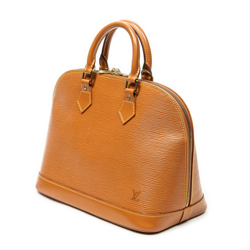 Handbag Alma PM Gold Epi