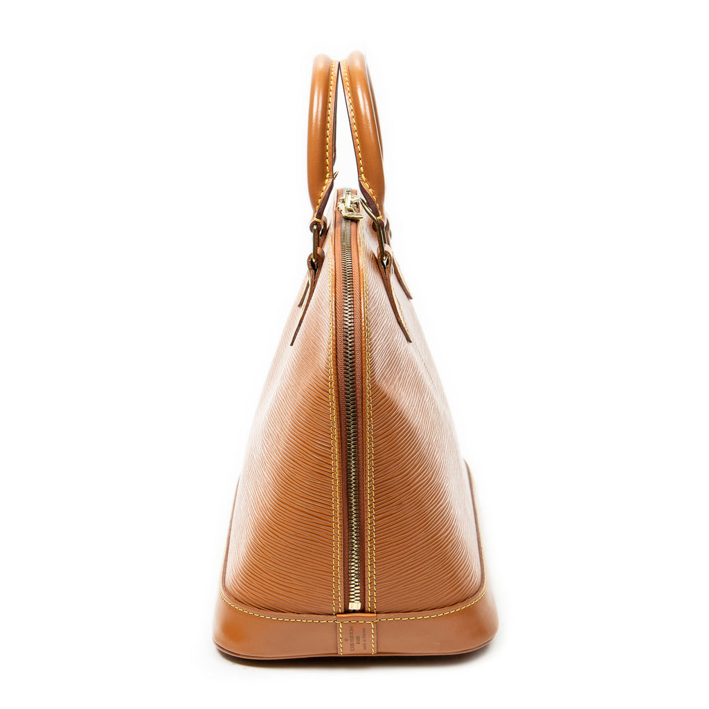 Handbag Alma PM Gold Epi