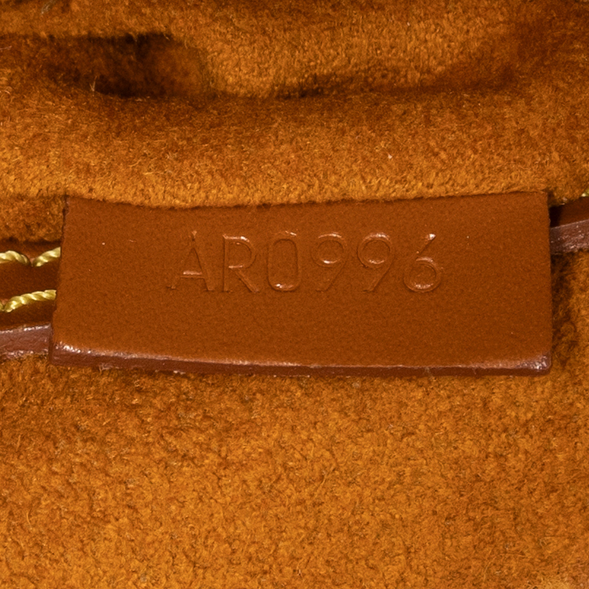 Handbag Alma PM Gold Epi